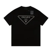 Футболка Prada With Basic Logo Print "Black"