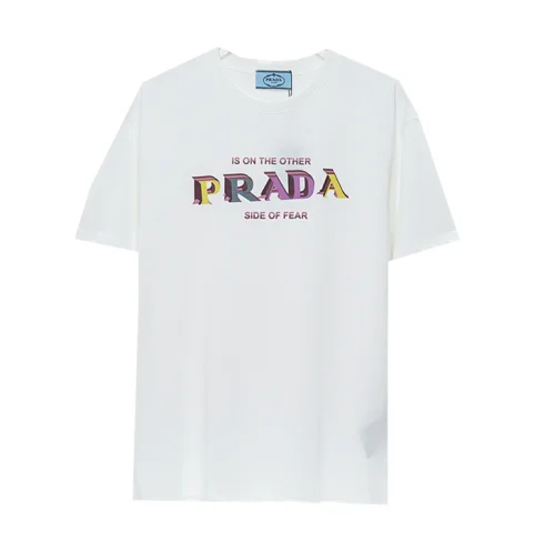 Футболка Prada Side Of Fear "White"