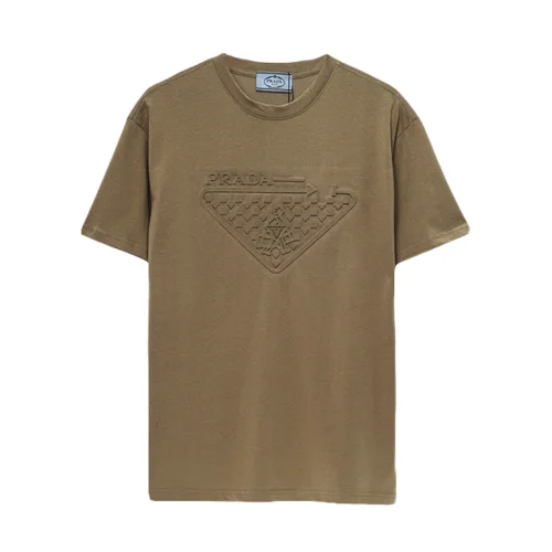 Футболка Prada Logo With An Arrow "Brown"