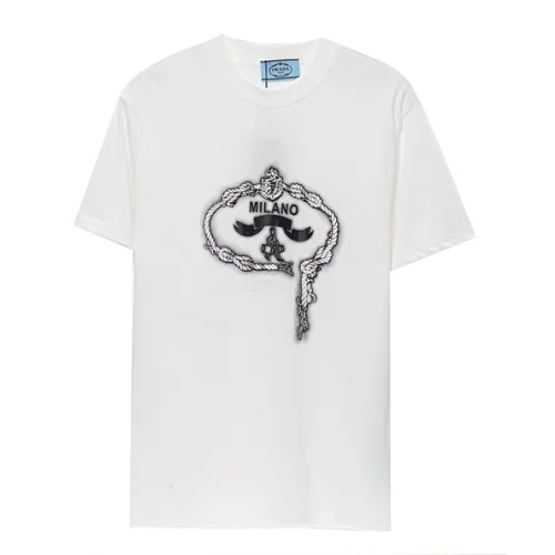 Футболка Prada Nodes "White"