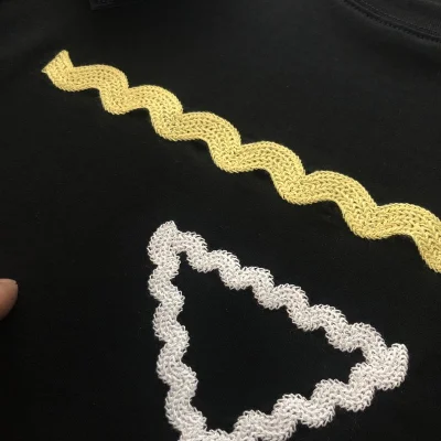 Футболка Prada Linked Logo "Black" фото № 2