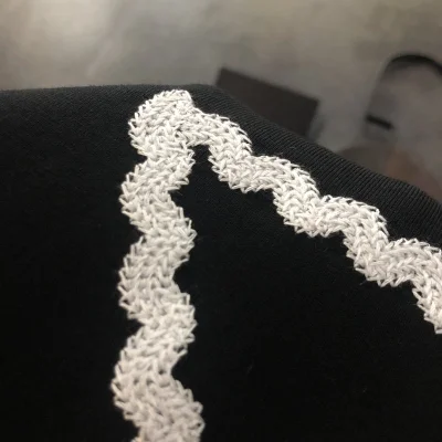 Футболка Prada Linked Logo "Black" фото № 7