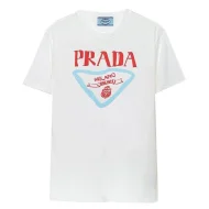 Футболка Prada Jagged Logo Print