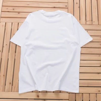 Футболка Purple Brand Rectangle Decorated By Flowers "White" фото № 2