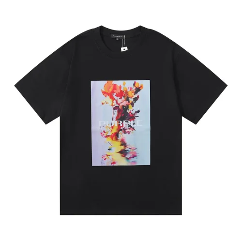 Футболка Purple Brand Frontside Print Paints "Black"