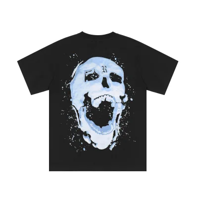 Футболка Revenge Snow Skull Scream "Black" фото № 2