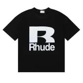 Футболка Rhude Frontside Big Logo R Rhude "Black"