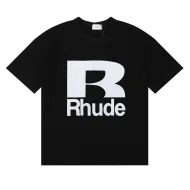 Футболка Rhude Frontside Big Logo R Rhude "Black"