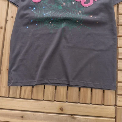 Футболка Sp5der Web And Stars "Gray" фото № 3