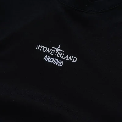 Футболка Stone Island Archive "Black" фото № 5
