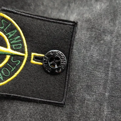 Футболка Stone Island Scuffed Style "Black" фото № 5