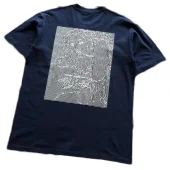 Футболка Stussy Dinosaur Made Of Lines "Blue"