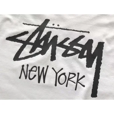 Футболка Stussy Inscription New York "White" фото № 3