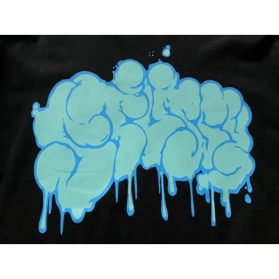 Футболка Stussy Spreading Blots "Black" фото № 6