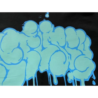 Футболка Stussy Spreading Blots "Black" фото № 7