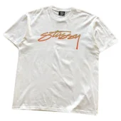 Футболка Stussy Lace Logo "White"