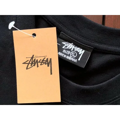 Футболка Stussy Big Fingerprint "Black" фото № 6 Футболка Stussy Big Fingerprint "Black" фото № 6