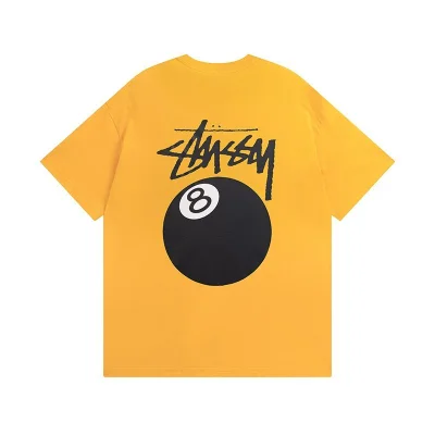 Футболка Stussy A Ball With A Number "Yellow" фото № 2