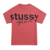 Футболка Stussy 100 Percent Cotton "Peach"