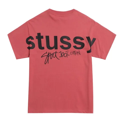 Футболка Stussy 100 Percent Cotton "Peach"