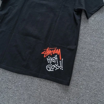 Футболка Stussy Paint Can "Black" фото № 6