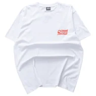 Футболка Stussy Small Logo Front And Can Print Back