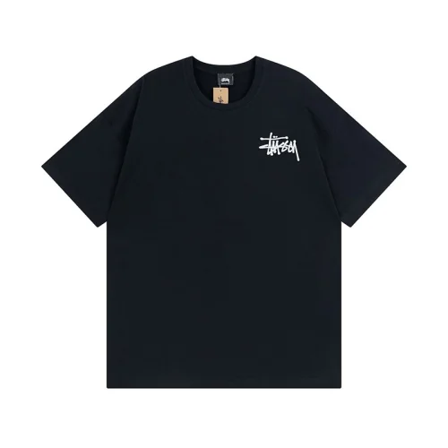 Футболка Stussy With A Hippo Print "Black"