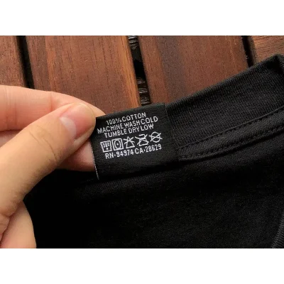 Футболка Stussy Big Letter With Text "Black" фото № 4