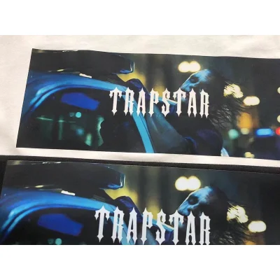 Футболка Trapstar Rectangle With Image And Logo Inscription "White" фото № 3
