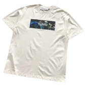 Футболка Trapstar Rectangle With Image And Logo Inscription "White"