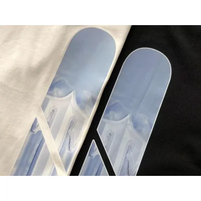 Футболка Trapstar Logo With Shadow Divided Into Three Parts "Black" фото № 7