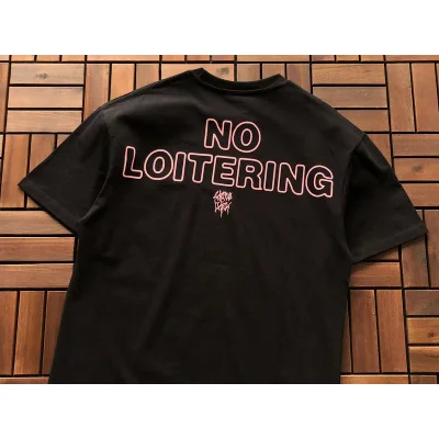 Футболка Travis Scott Astroworld Inscription No Loitering "Black" фото № 9 Футболка Travis Scott Astroworld Inscription No Loitering "Black" фото № 9