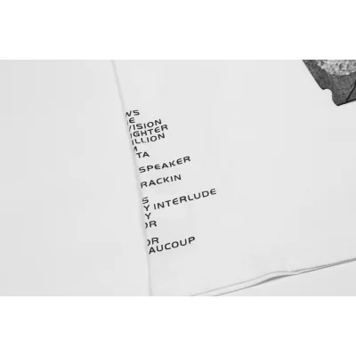 Футболка Vlone Pop Smoke "White" фото № 5