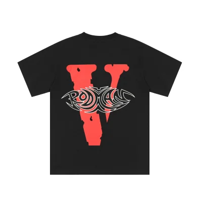 Футболка Vlone Rodman V-Face "Black" фото № 2