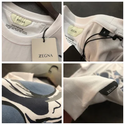 Футболка Zegna With Picture "White" фото № 8