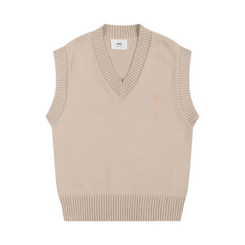 Жилетка Amiri Letter And Heart — Logo "Beige"
