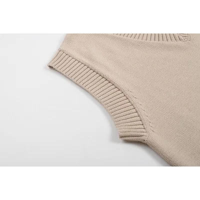 Жилетка Amiri Letter And Heart — Logo "Beige" фото № 3