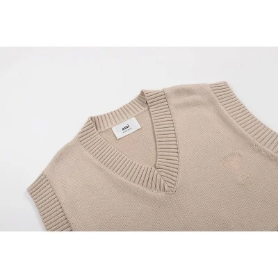 Жилетка Amiri Letter And Heart — Logo "Beige" фото № 6