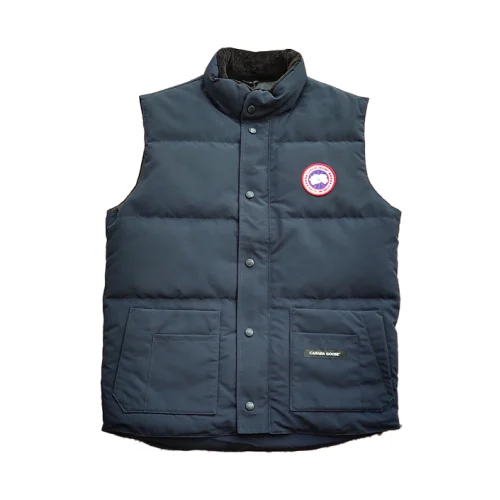 Жилетка Canada Goose Round Logo "Gray/Blue"