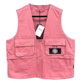 Жилетка Christian Dior White Compass Stone Island "Pink"