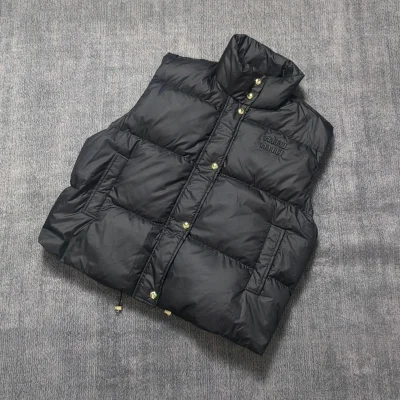 Жилетка Miu Miu Frontside Striped Logo Clear Miu Miu "Black" фото № 9