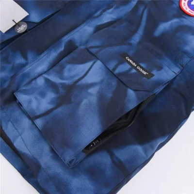 Зимняя куртка Canada Goose Abstract Camo Wyndham "Blue" фото № 3
