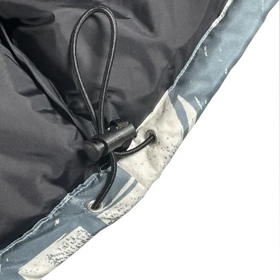 Пуховик The North Face Brand Icon "White/Blue" фото № 6 Пуховик The North Face Brand Icon "White/Blue" фото № 6