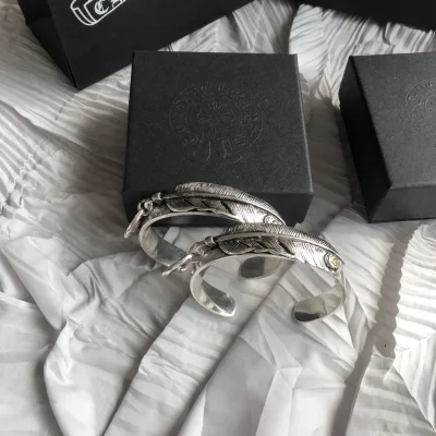 Браслет Chrome Hearts Mockingbird "Silver" фото № 5