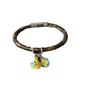 Браслет Louis Vuitton Lemon "Silver/Brown"
