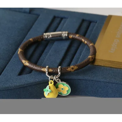 Браслет Louis Vuitton Lemon "Silver/Brown" фото № 3