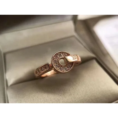 Кольцо Bulgari Circle And Rounded Inscription Along "Gold" фото № 5 Кольцо Bulgari Circle And Rounded Inscription Along "Gold" фото № 5