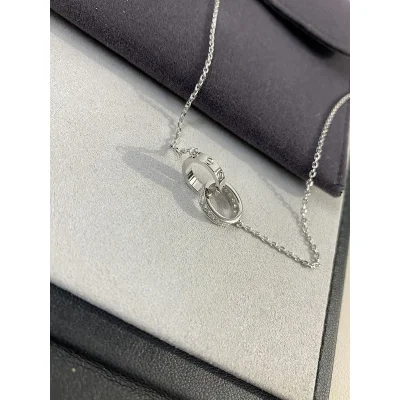 Подвеска Cartier Connected Rings "Silver" фото № 2