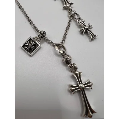 Подвеска Chrome Hearts Engraved Badges "Silver" фото № 5