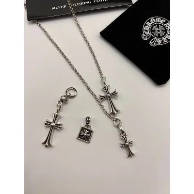 Подвеска Chrome Hearts Engraved Badges "Silver" фото № 9